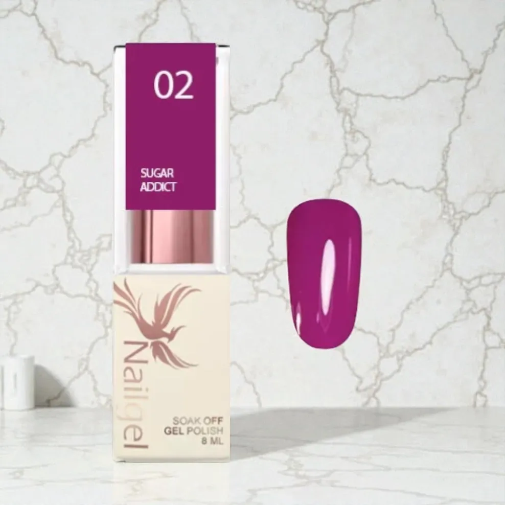 Nailgel Sugar Addict gél lakk 02 8ml