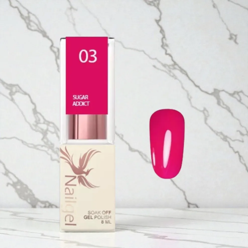 Nailgel Sugar Addict gél lakk 03 8ml