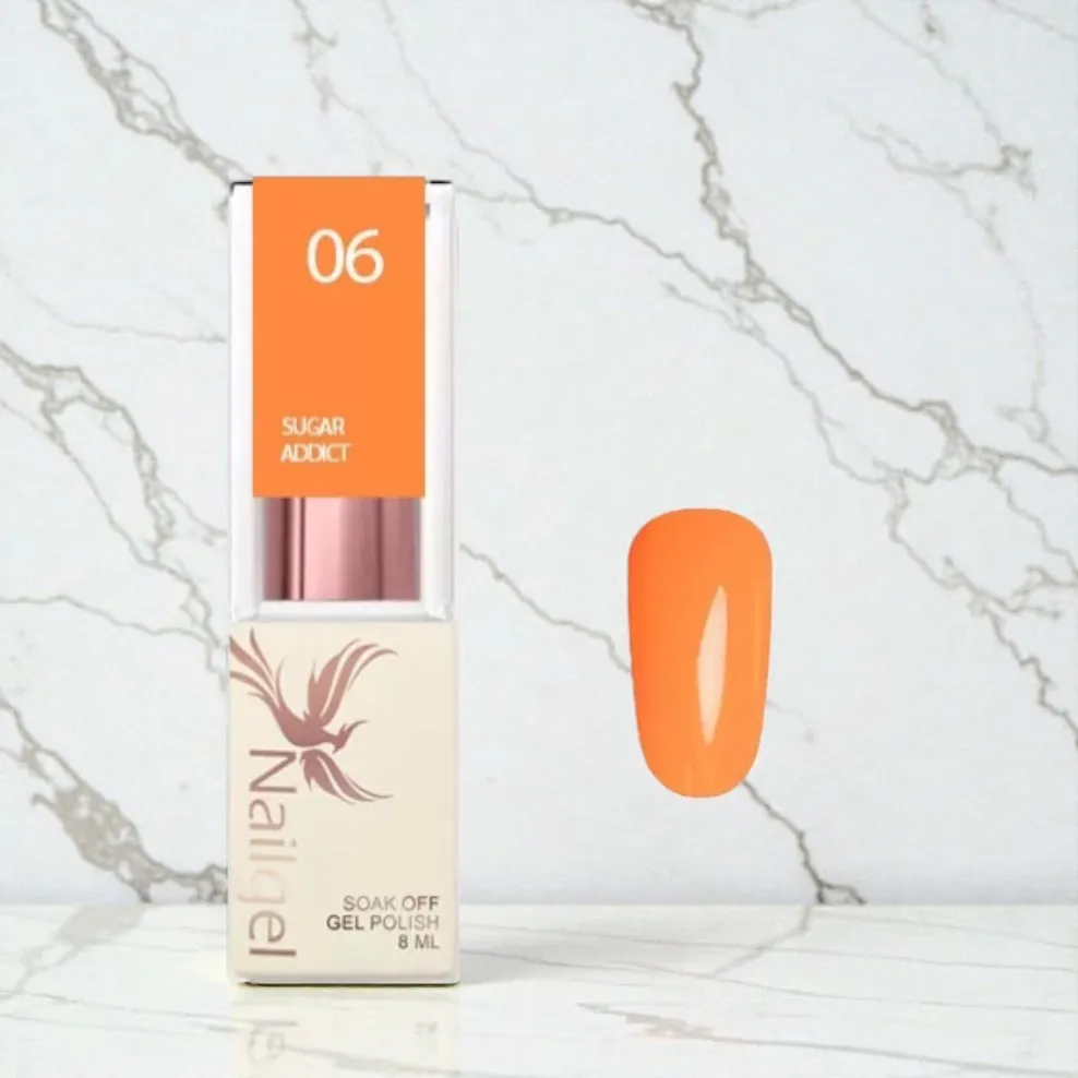 Nailgel Sugar Addict gél lakk 06 8ml