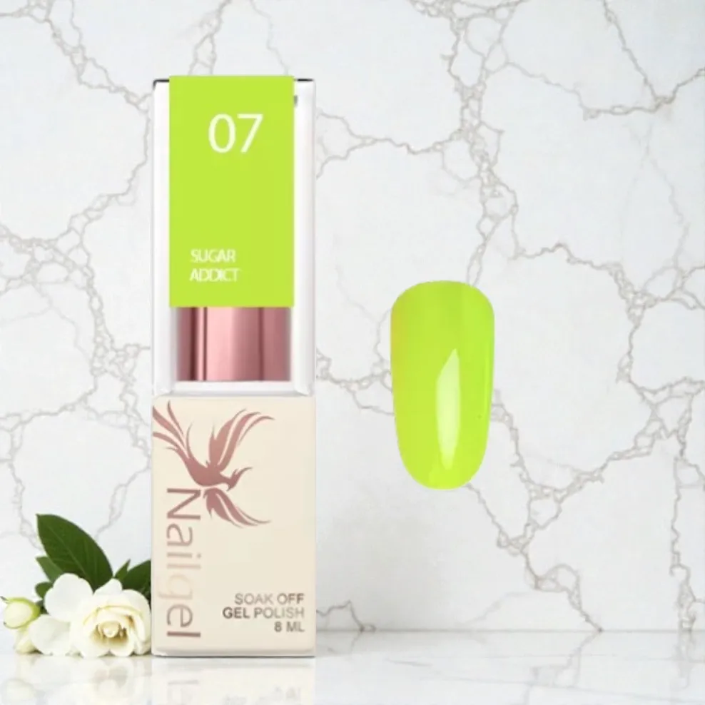 Nailgel Sugar Addict gél lakk 07 8ml