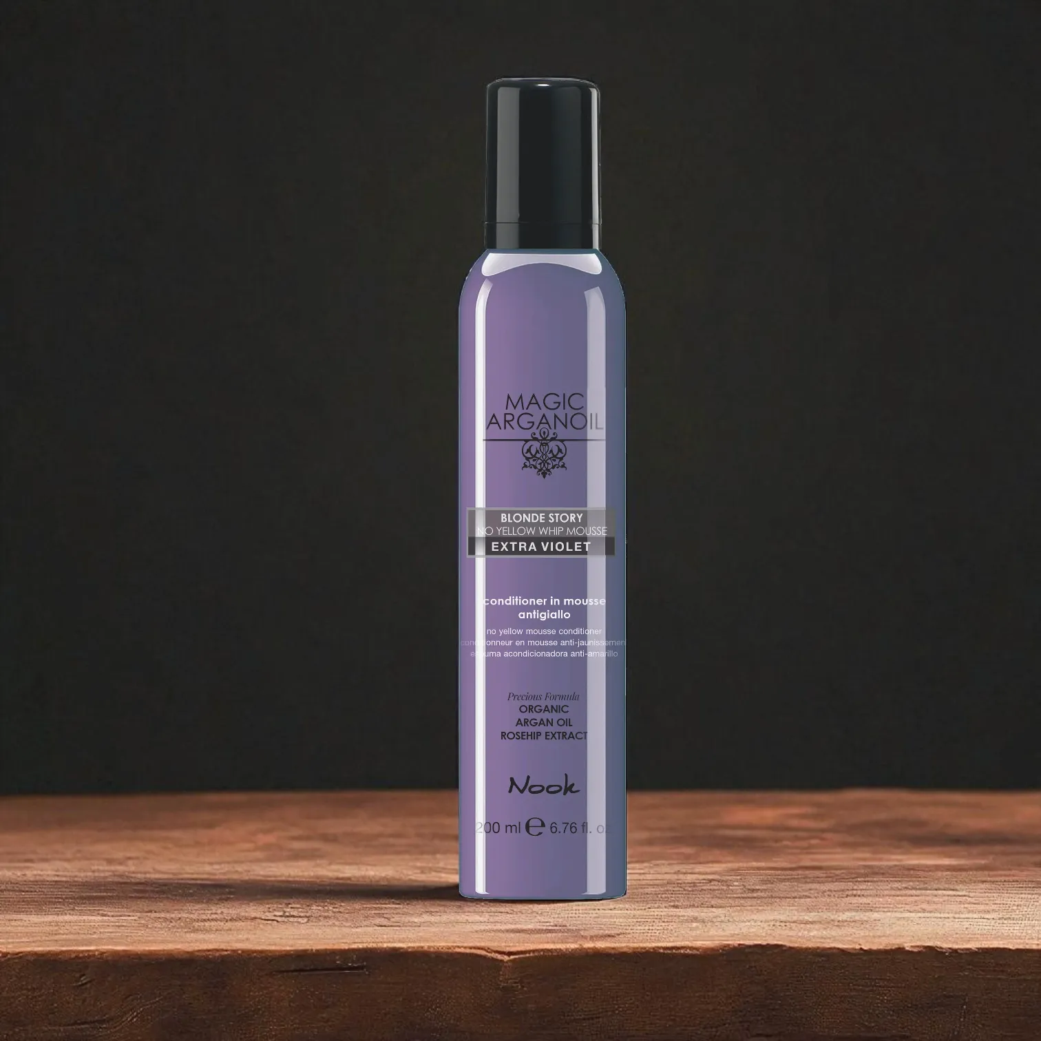 Nook Blonde Story No Yellow Whip Mousse kondicionáló és semlegesítő hajhab 200ml