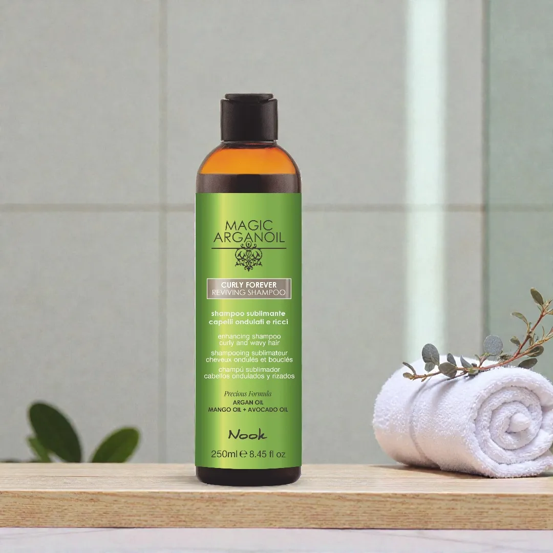 Nook Curly Forever sampon hullámos és göndör hajra 250ml