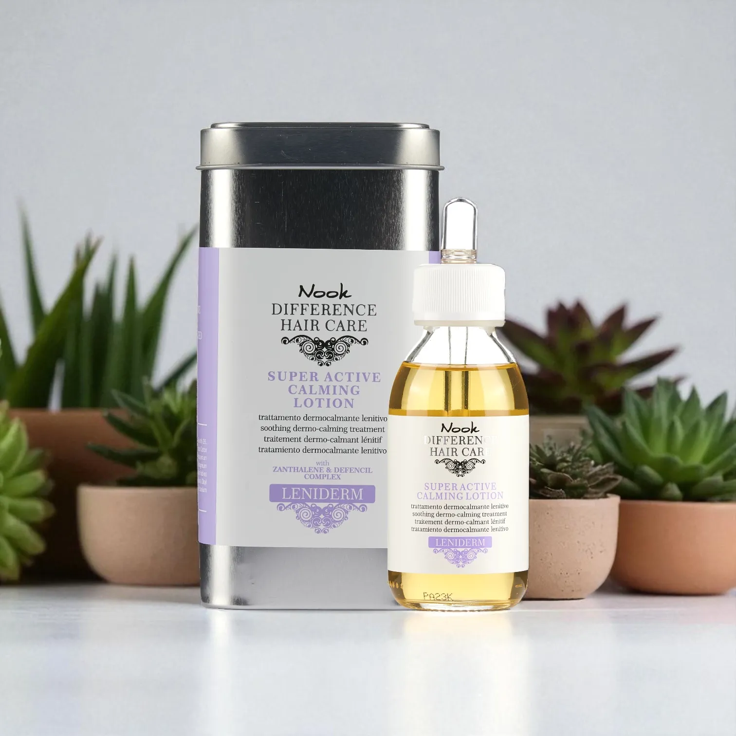 Nook Leniderm fejbőrnyugtató kezelés érzékeny és irritált fejbőrre 125ml