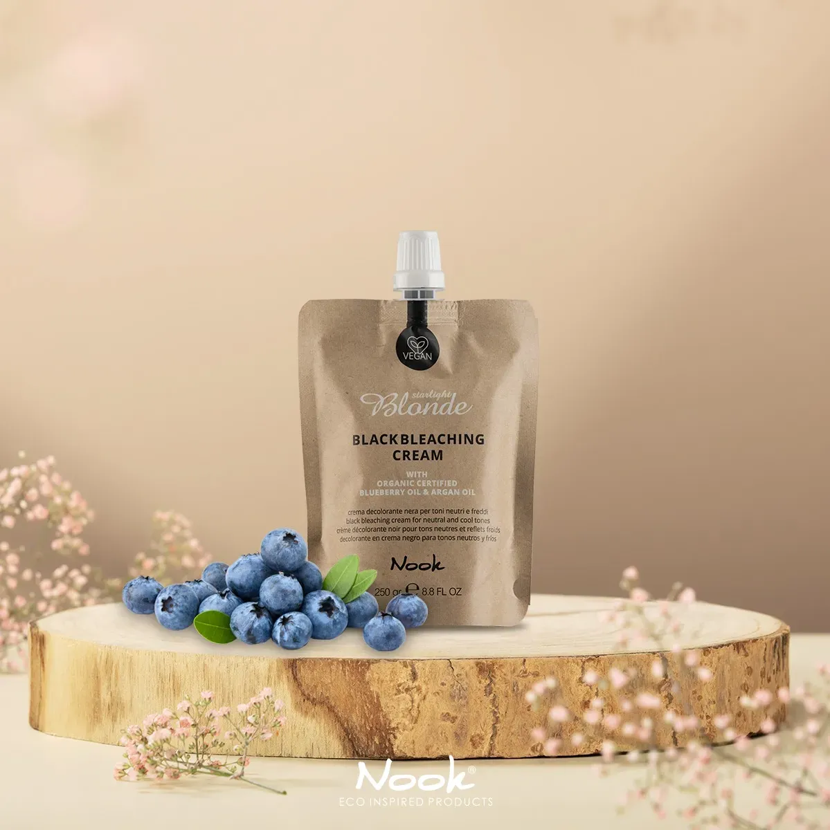 Nook Starlight Blonde Fekete Szőkítőkrém 250g