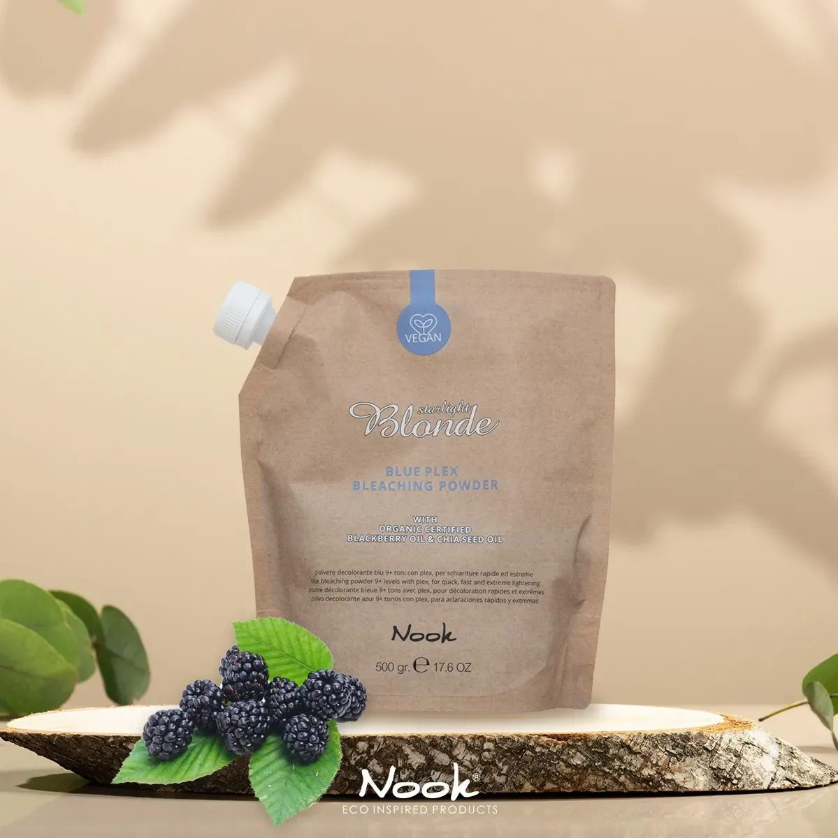Nook Starlight Blonde Kék Plex Szőkítőpor 500g