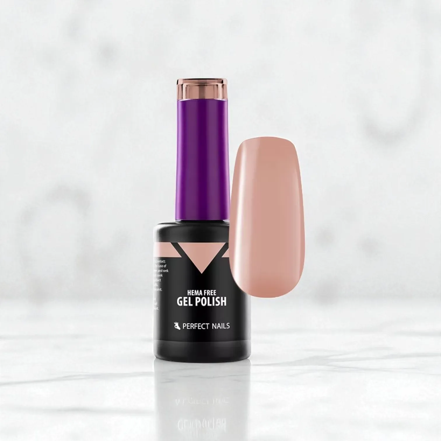 Perfect Nails Hema Free gél lakk 8ml HF008 - Nude