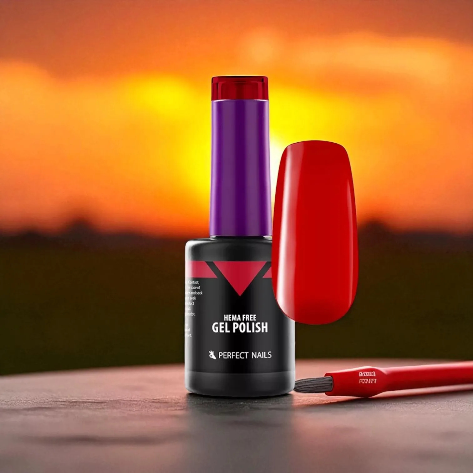 Perfect Nails Hema Free gél lakk 8ml HF016 - Fire