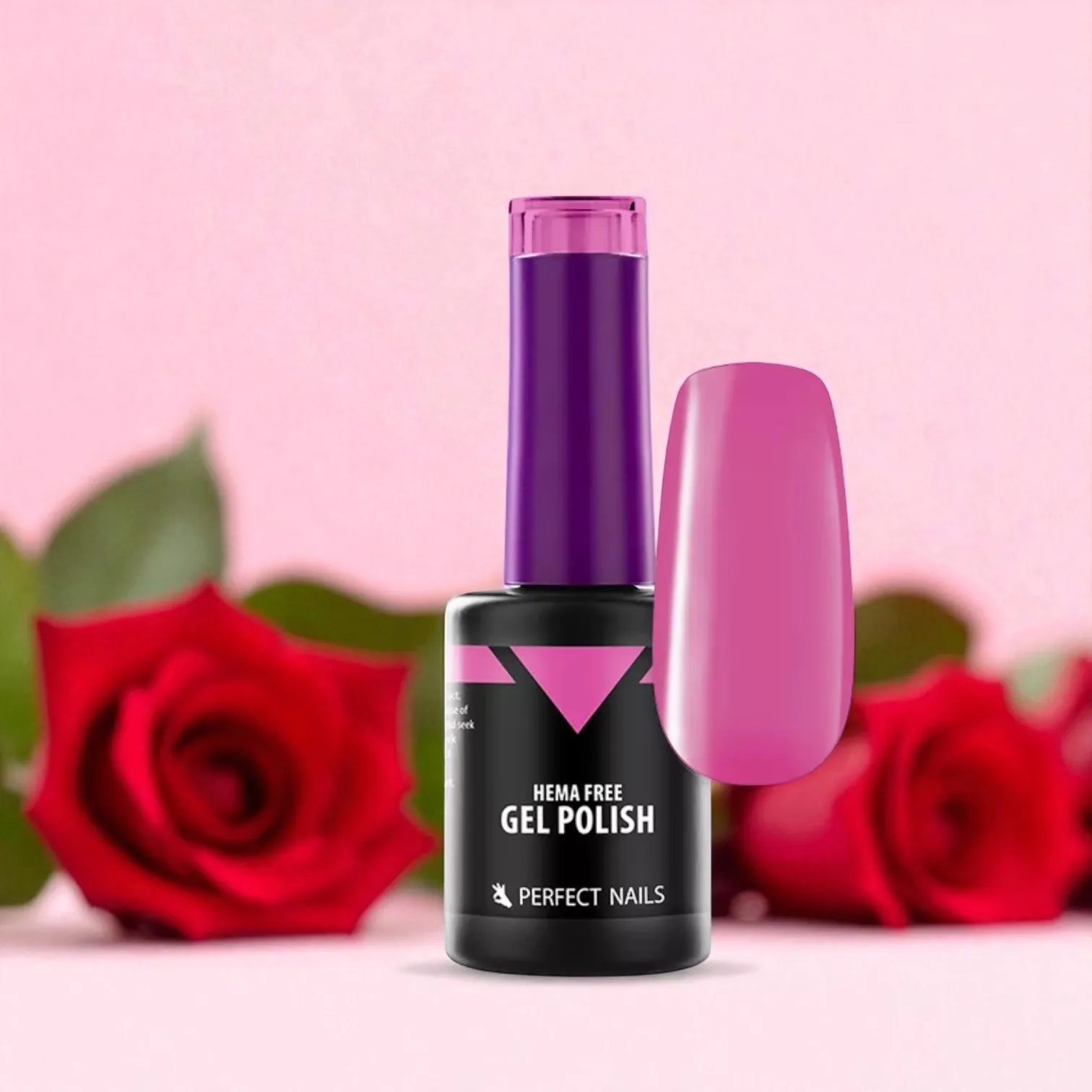 Perfect Nails Hema Free gél lakk 8ml HF040 - Barbie Pink