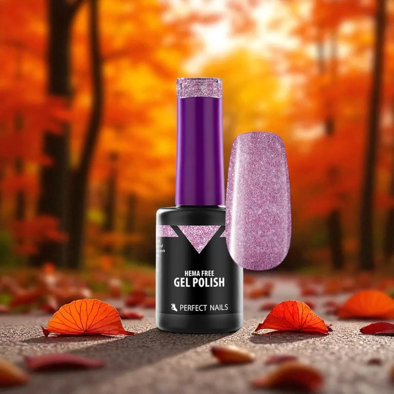 Perfect Nails Hema Free gél lakk 8ml HF057 - Flash Violet