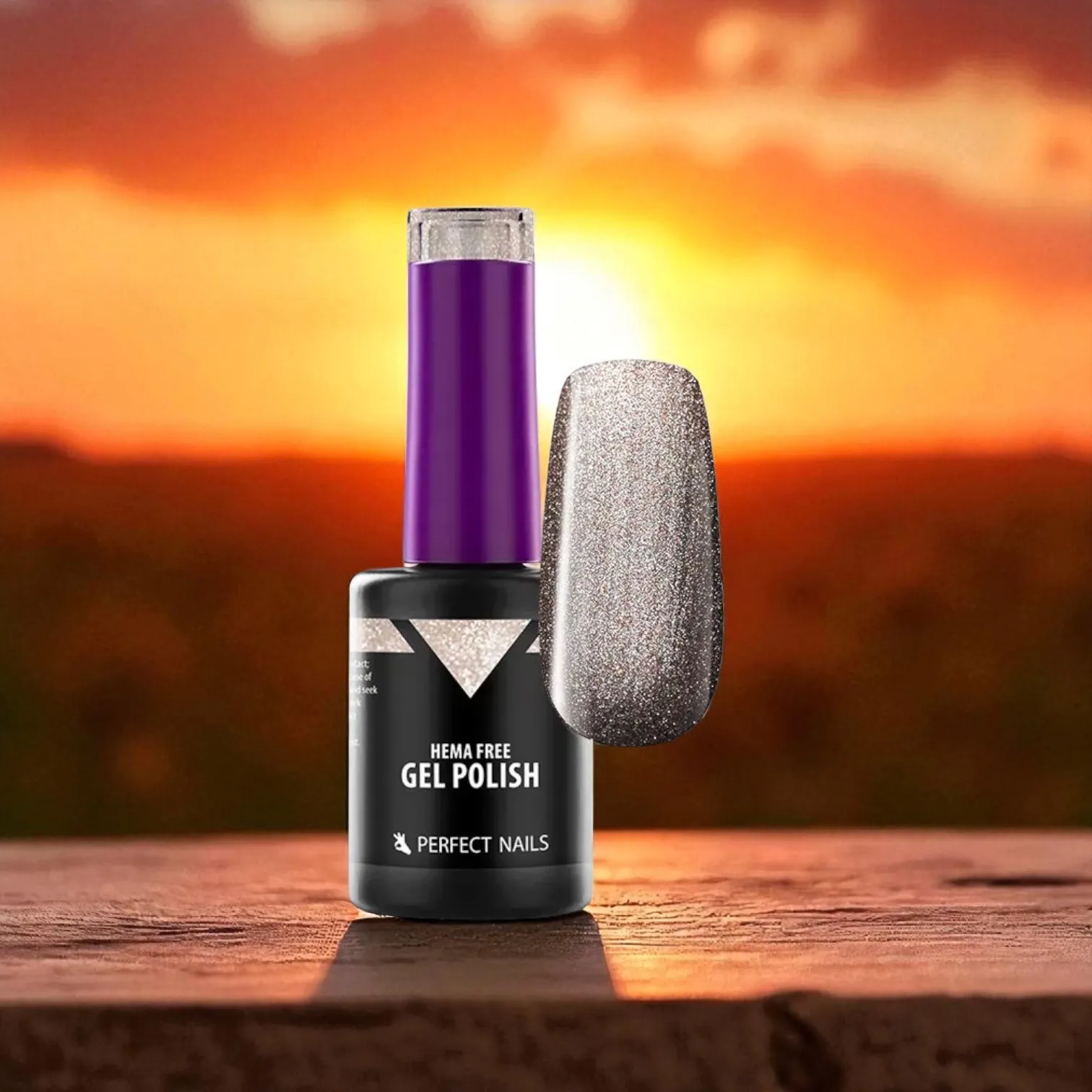 Perfect Nails Hema Free gél lakk 8ml HF037 - Shiny Bronze