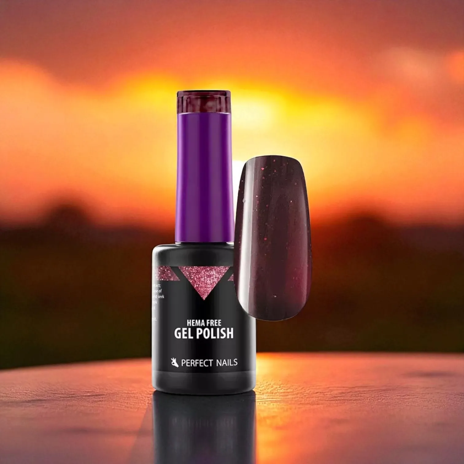 Perfect Nails Hema Free gél lakk 8ml HF036 - Shiny Fig