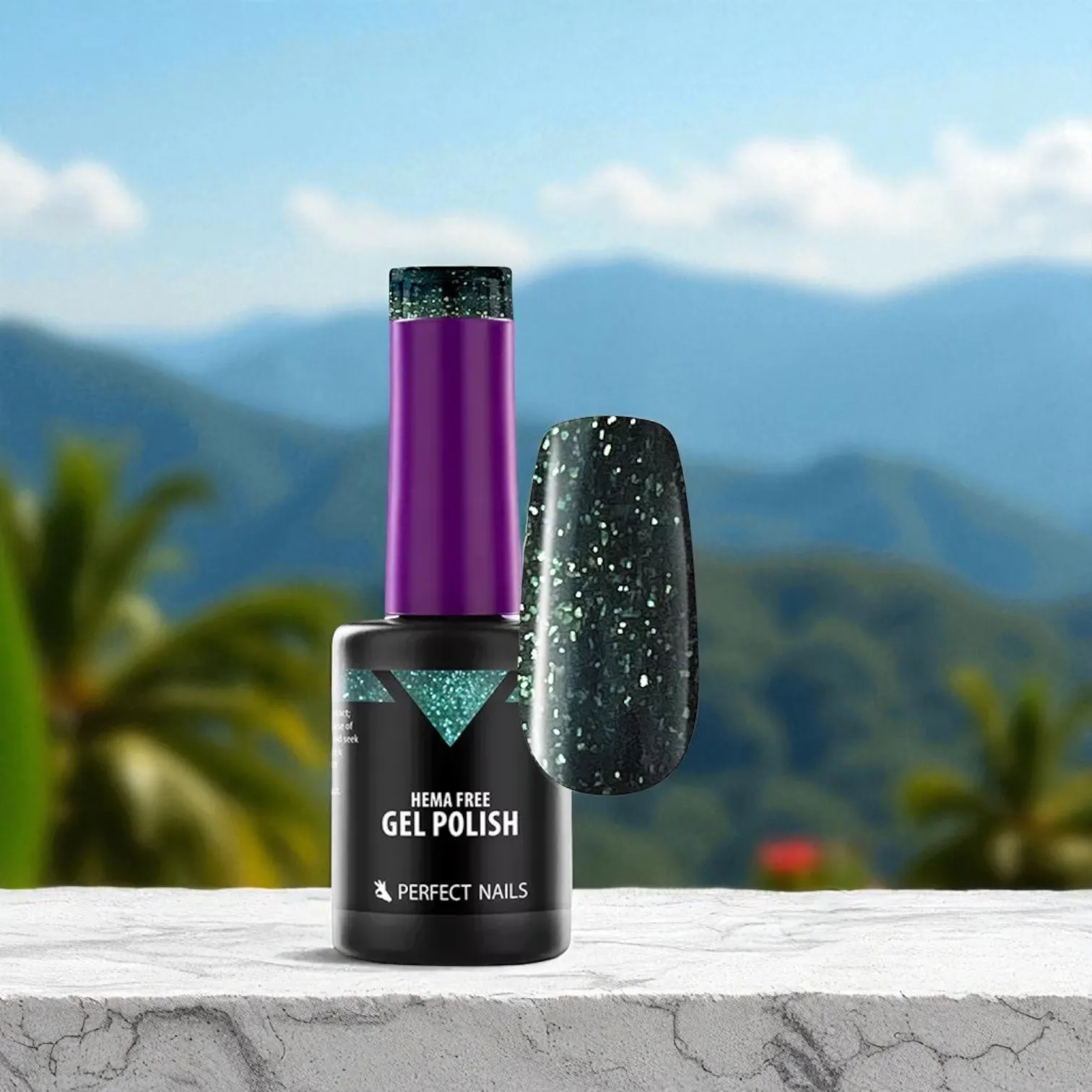 Perfect Nails Hema Free gél lakk 8ml HF034 - Shiny Pine