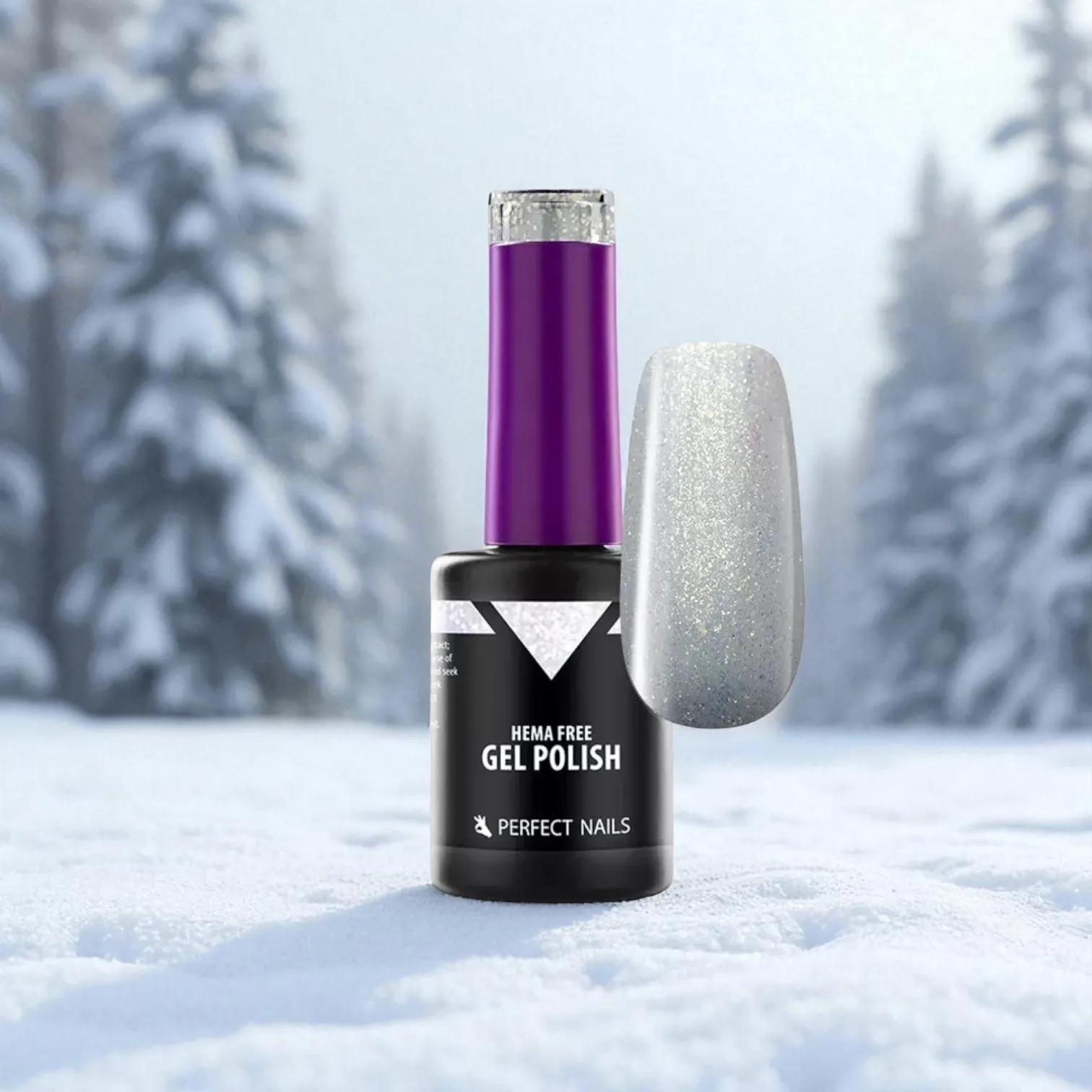 Perfect Nails Hema Free gél lakk 8ml HF035 - Shiny Snow