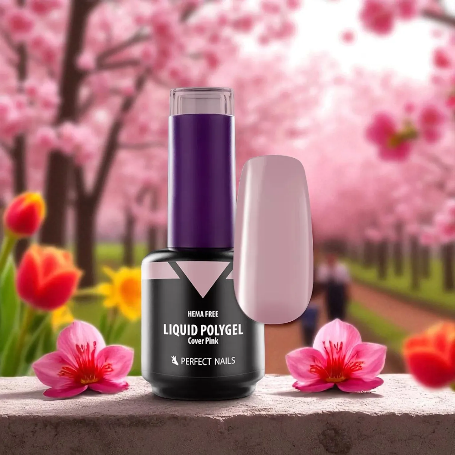 Perfect Nails Liquid Polygel 15ml - Cover Pink