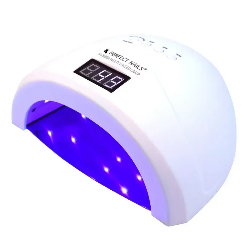 Perfect Nails Műkörmös UV/LED Lámpa - Rubber White
