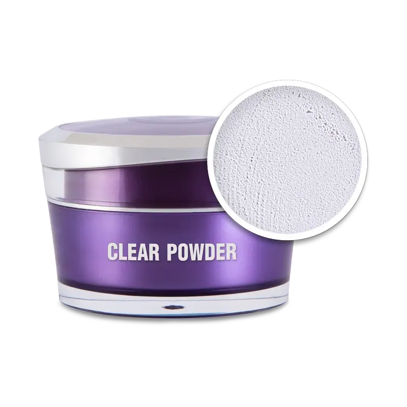 Perfect Nails Műkörömépítő porcelánpor - Clear powder 50ml