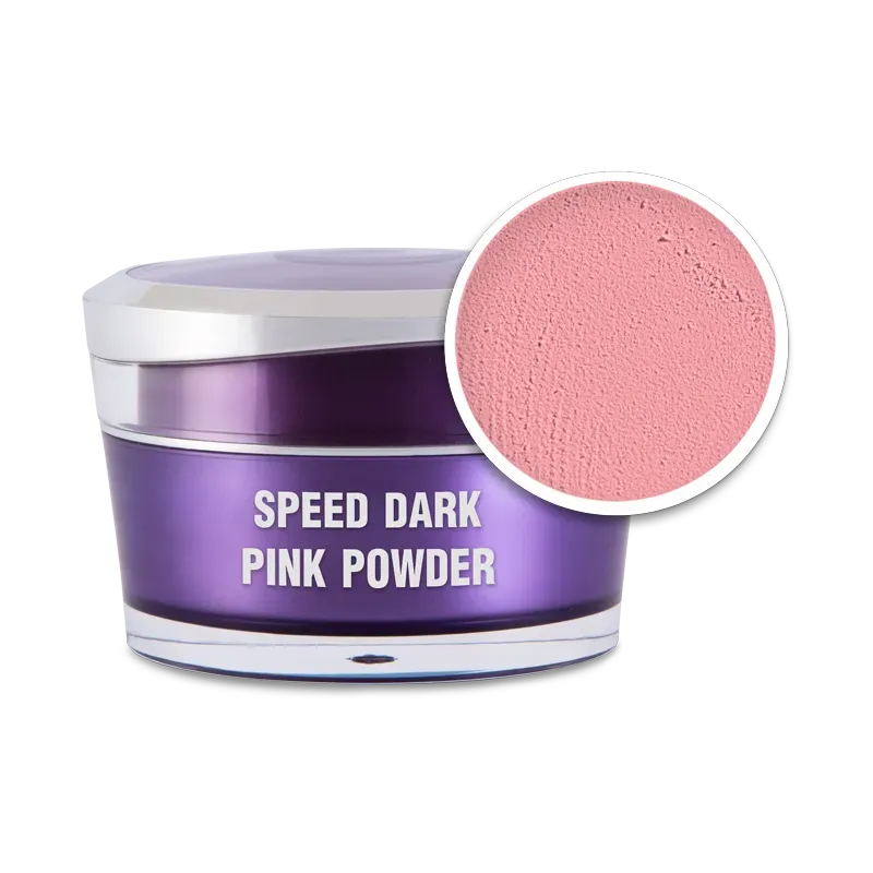Perfect Nails Műkörömépítő porcelánpor - Speed Dark Pink powder 50ml