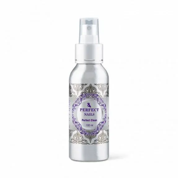 Perfect Nails Perfect Clean - kéztisztító, felület tisztító folyadék spray 100ml