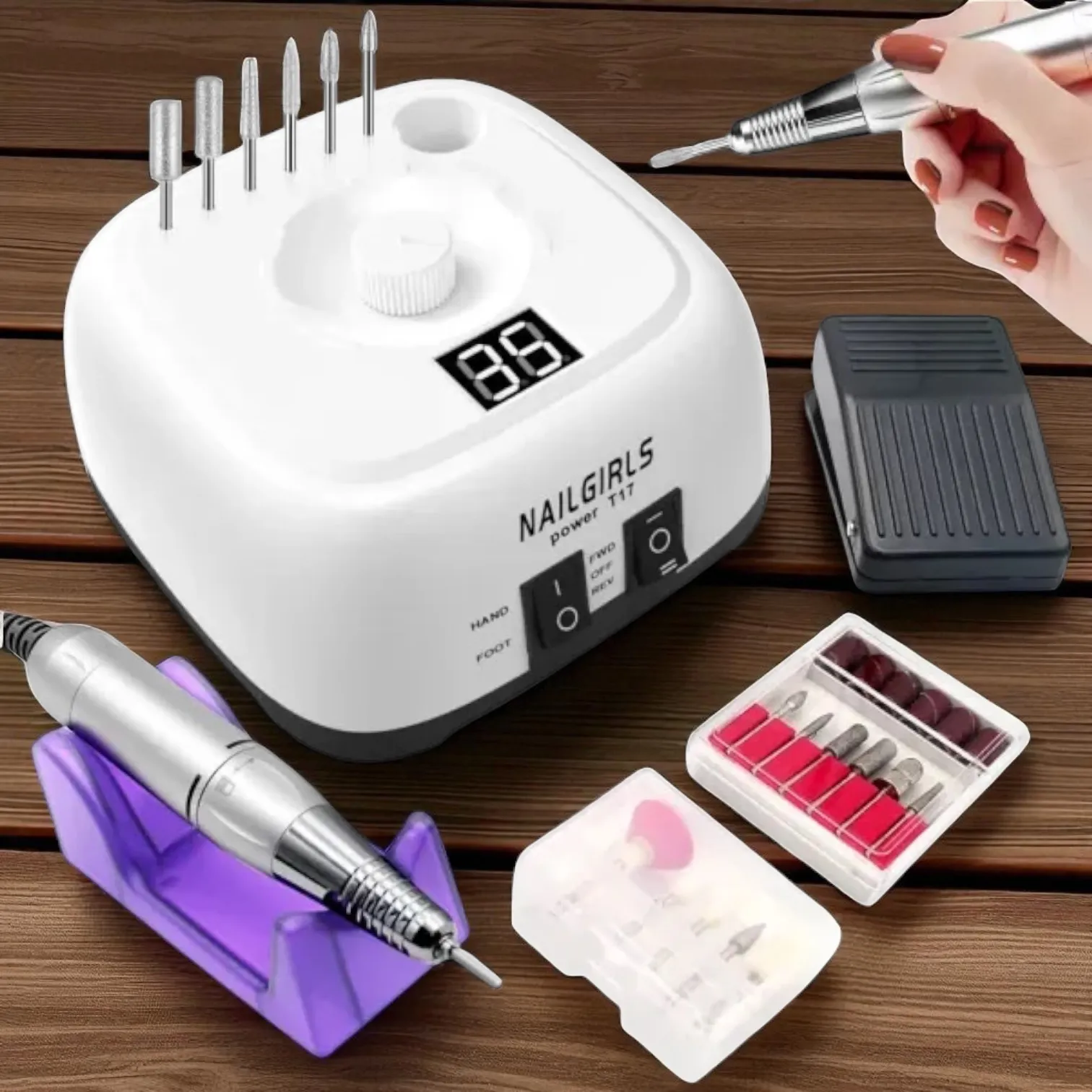 Profinails csiszológép 60W Power T17