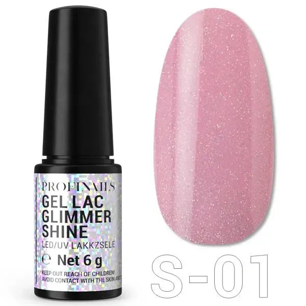 Profinails UV lakkzselé Glimmer 6gr S-01