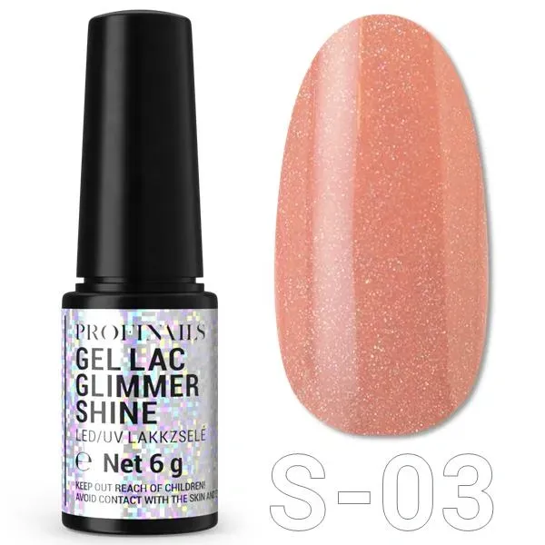 Profinails UV lakkzselé Glimmer 6gr S-03