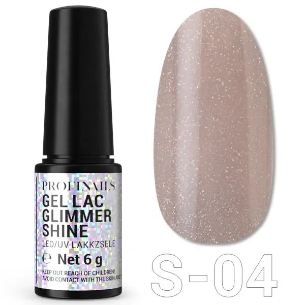 Profinails UV lakkzselé Glimmer 6gr S-04