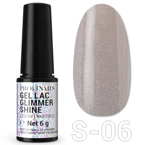 Profinails UV lakkzselé Glimmer 6gr S-06