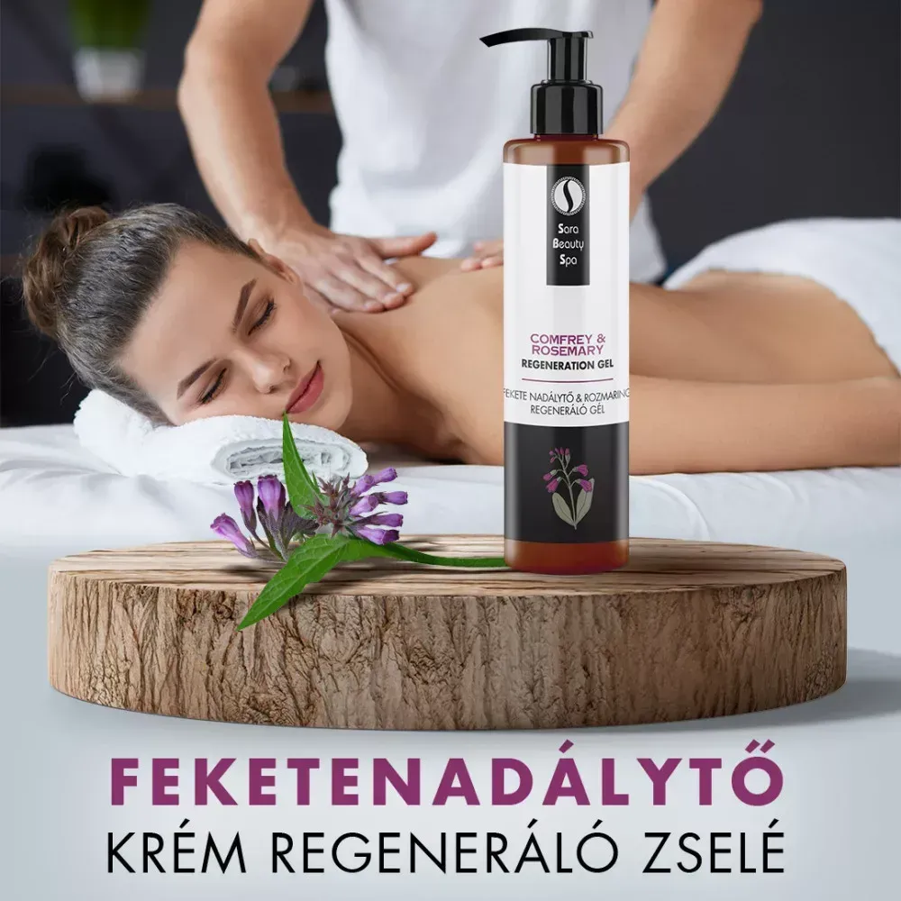 Sara Beauty Spa Feketenadálytő krém regeneráló zselé 250ml