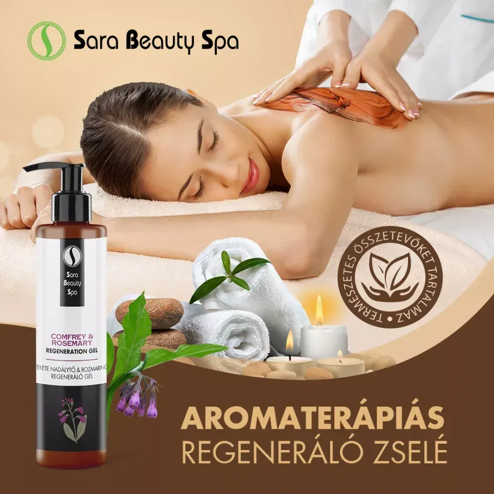 Sara Beauty Spa Feketenadálytő krém regeneráló zselé 500ml