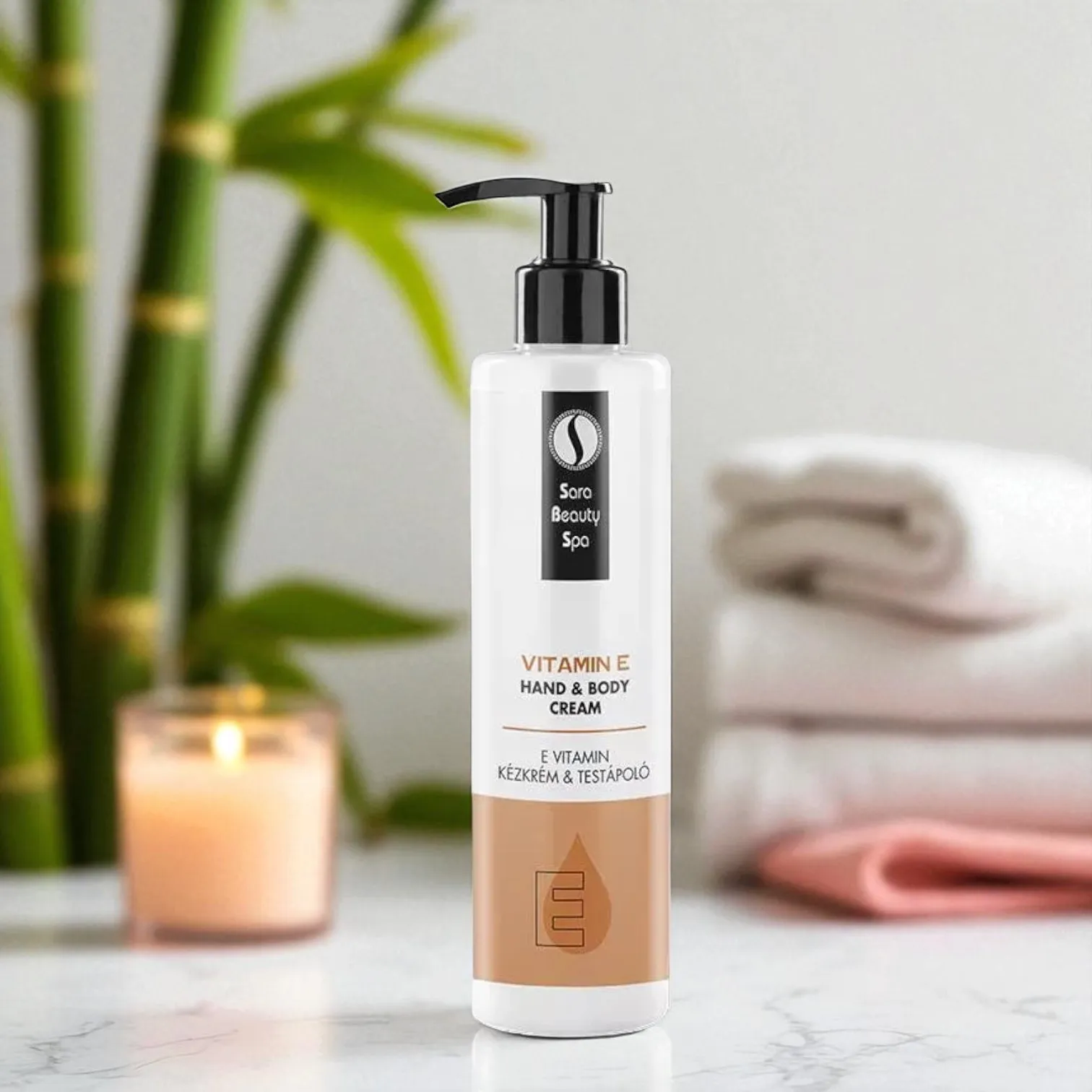 Sara Beauty Spa Hidratáló kézkrém és testápoló - E vitamin 250ml