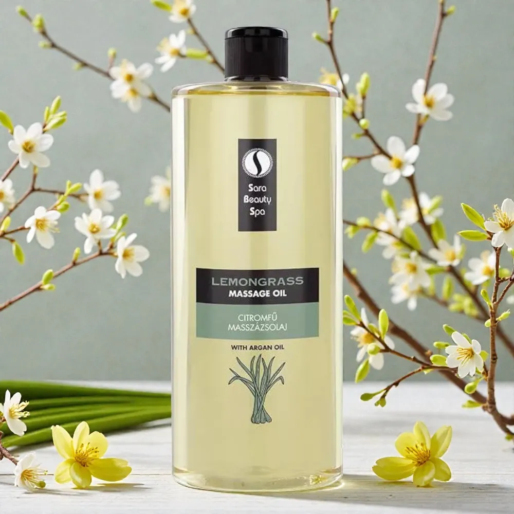 Sara Beauty Spa Masszázsolaj - Citromfű 1000ml