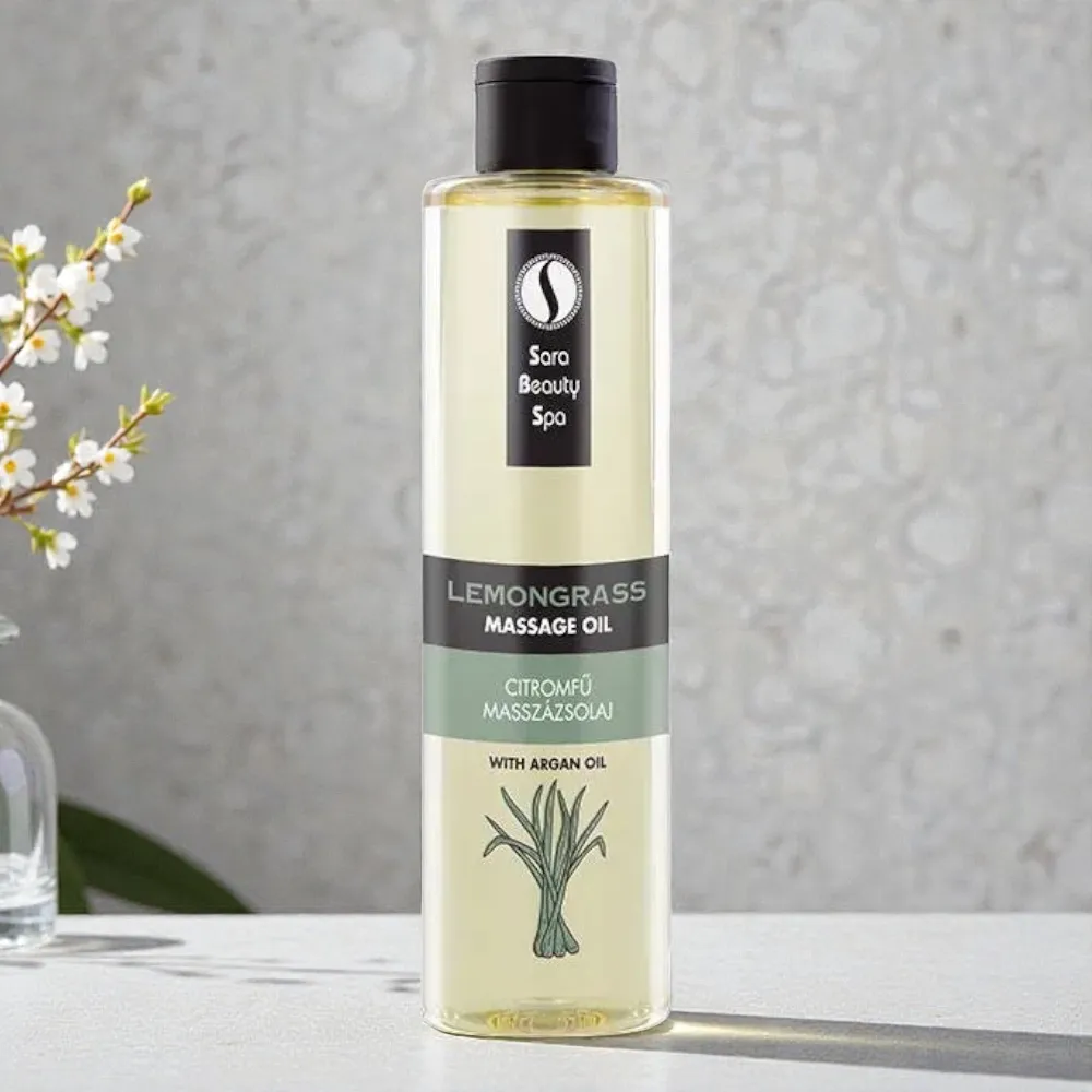Sara Beauty Spa Masszázsolaj - Citromfű 250ml