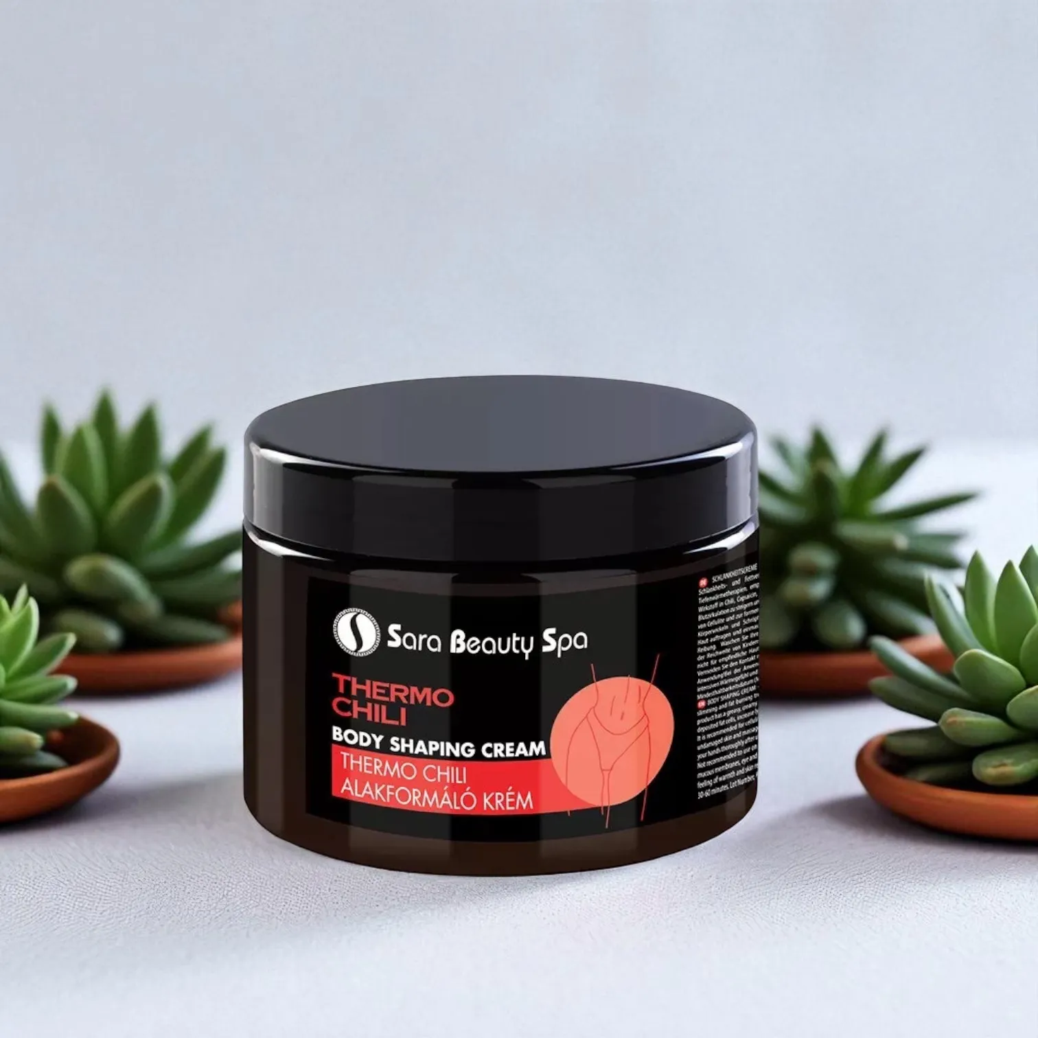 Sara Beauty Spa Narancsbőr elleni alakformáló krém 500ml - Chili