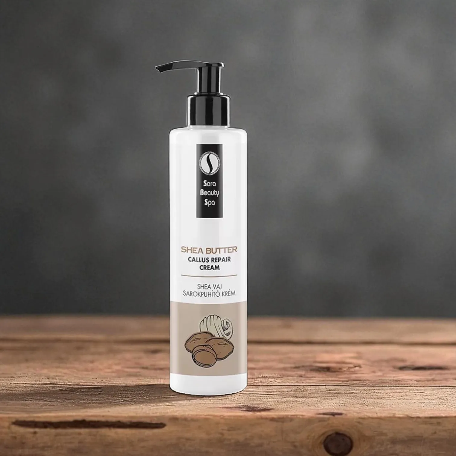Sara Beauty Spa Shea Vaj Sarokpuhító Krém 250ml