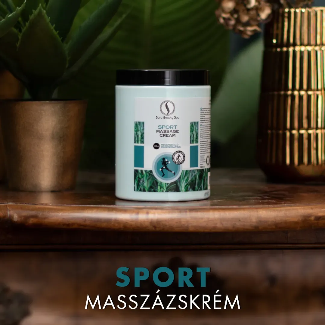 Sara Beauty Spa Masszázskrém - Sport 1000ml