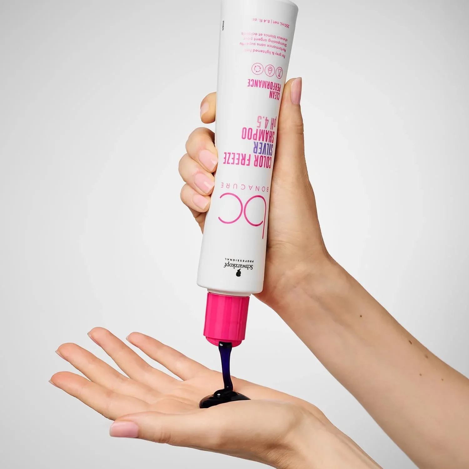 Schwarzkopf Bonacure Color Freeze ezüst reflex sampon 250 ml