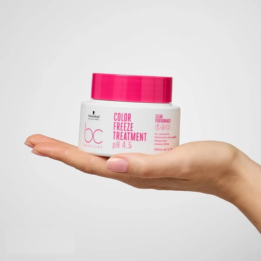 Schwarzkopf Bonacure Color Freeze hajszínrögzítő pakolás 200ml