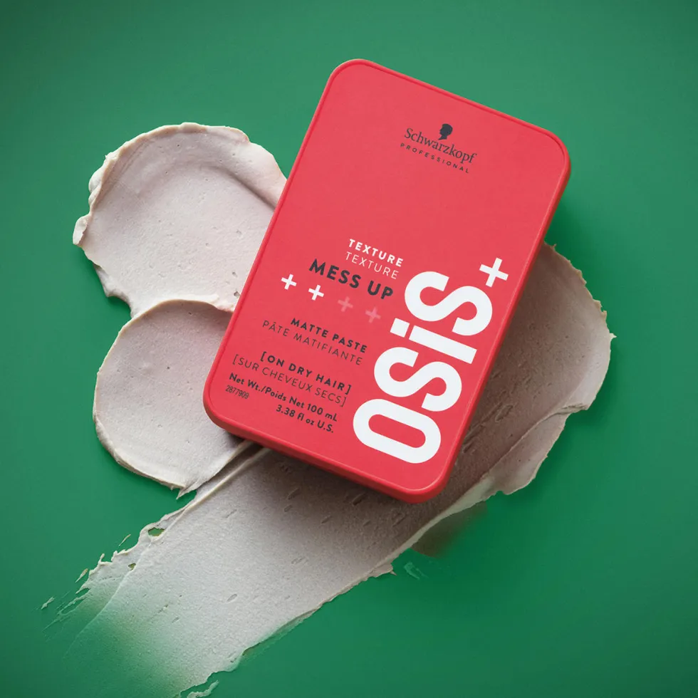 Schwarzkopf Osis Mess Up matt hajformázó krém 100ml