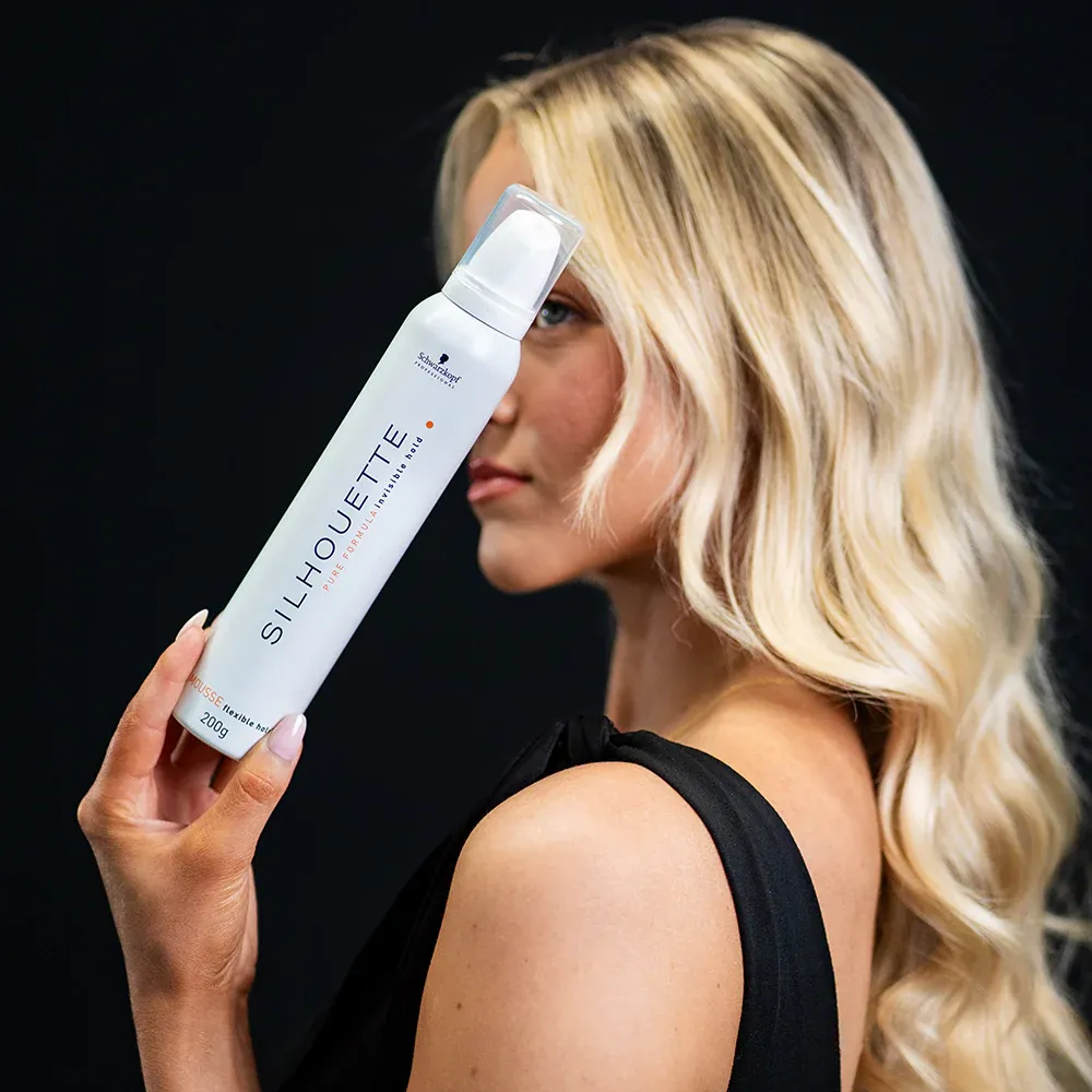 Schwarzkopf Silhouette rugalmas tartást adó hajhab 500ml