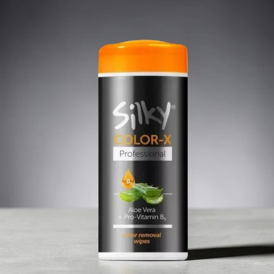 Silky Festékeltávolító törlőkendő 66db
